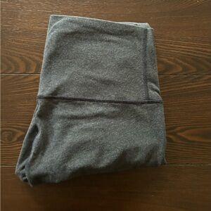 Lululemon Gray Cotton Leggings